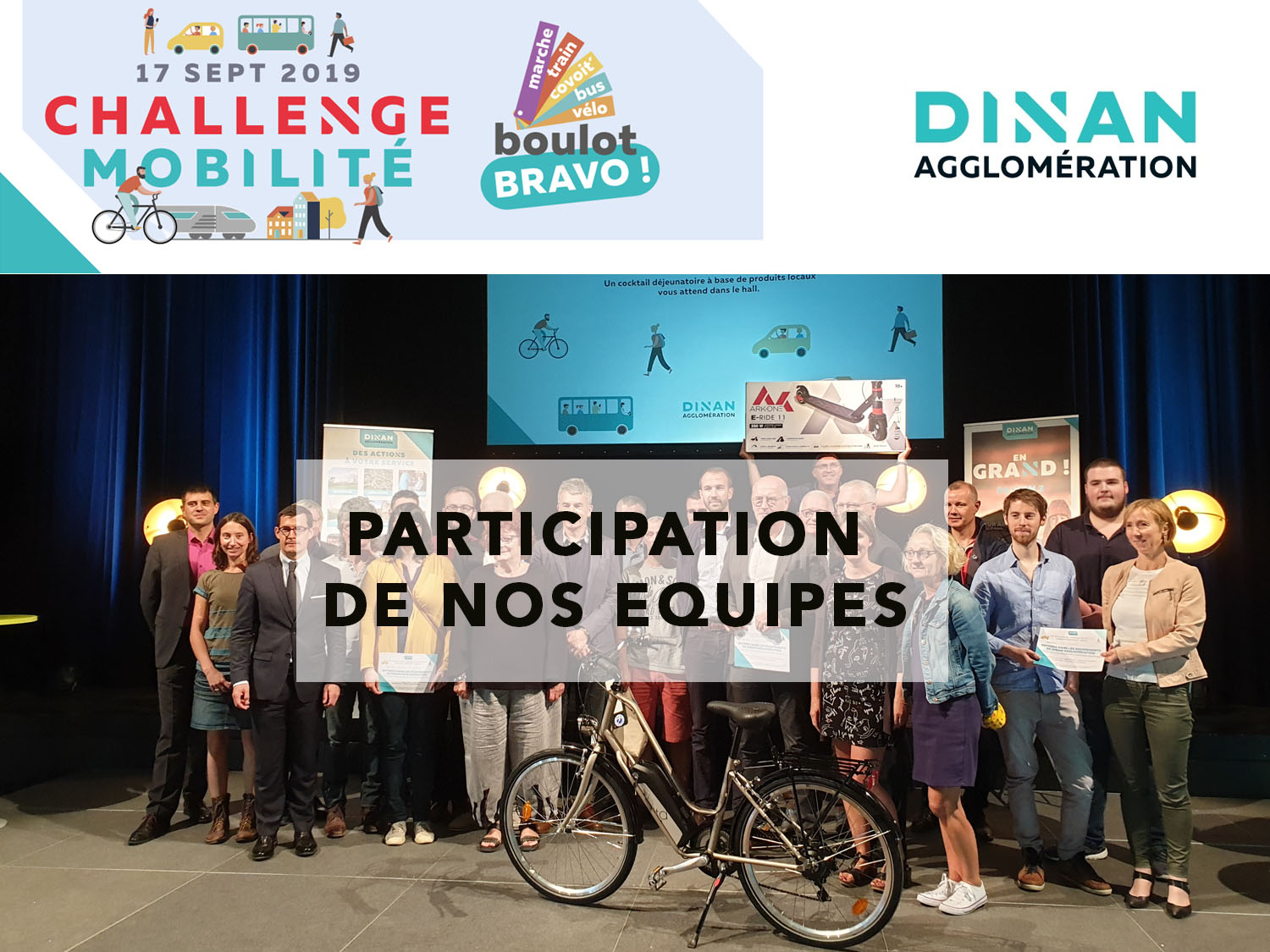 DEVELOPPEMENT DURABLE – CHALLENGE MOBILITE Septembre 2019